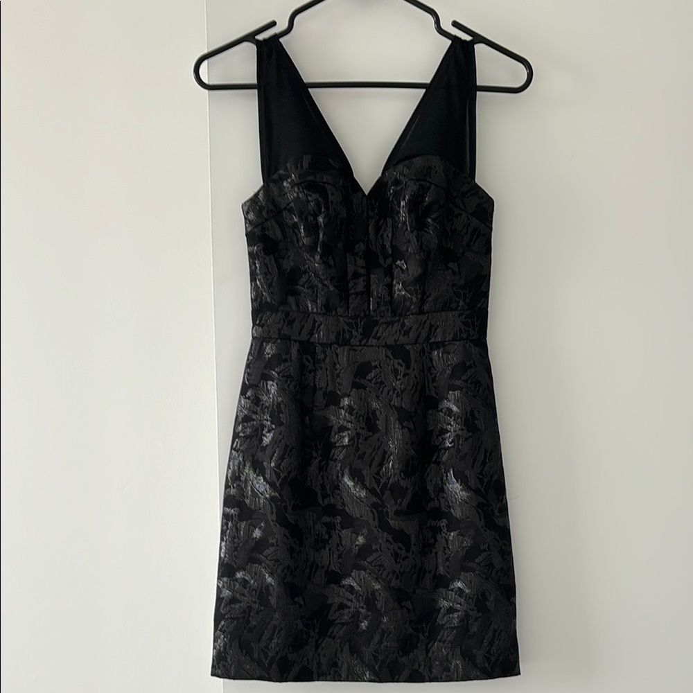 GUESS Textured Black Cocktail Dress
